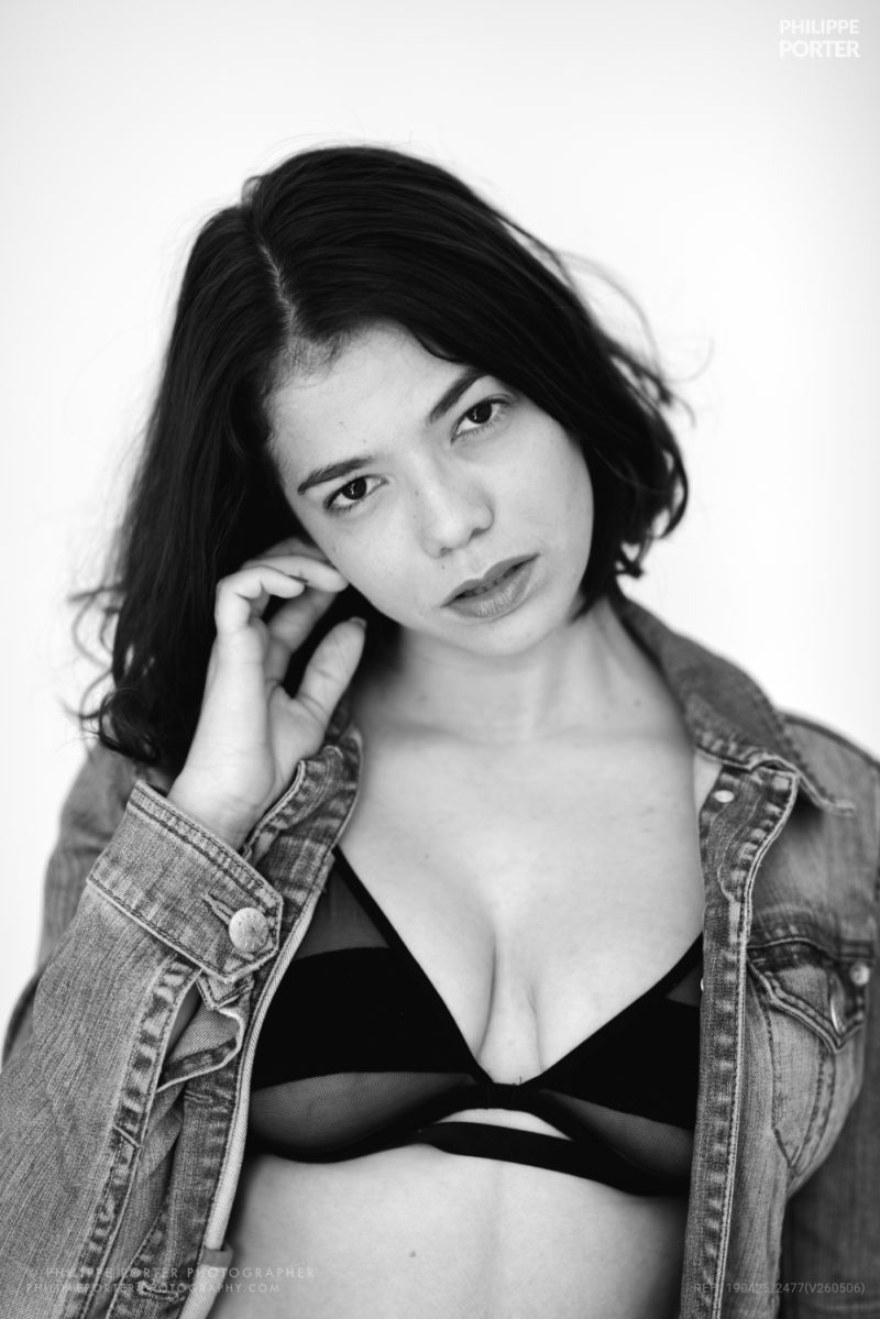 Underwear and denim Afternoon lingerie Philippe Porter photographe paris geneva portraits, fashion look books, communication